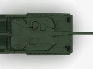 mbt amx 56 leclerc 3D Model