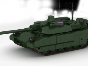 mbt amx 56 leclerc 3D Model