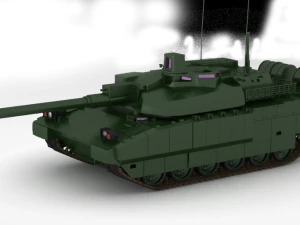 mbt amx 56 leclerc 3D Model