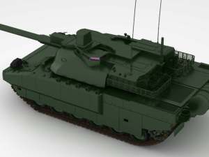 mbt amx 56 leclerc 3D Model