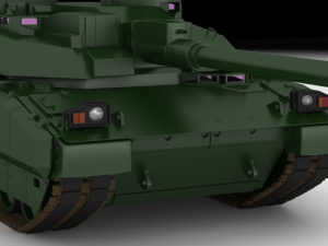 mbt amx 56 leclerc 3D Model