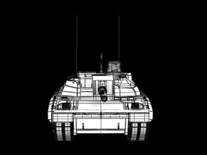 mbt amx 56 leclerc 3D Model