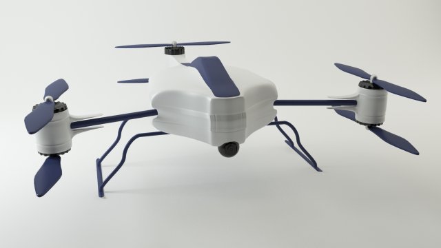 drone ace 3D Model .c4d .max .obj .3ds .fbx .stl .blend 