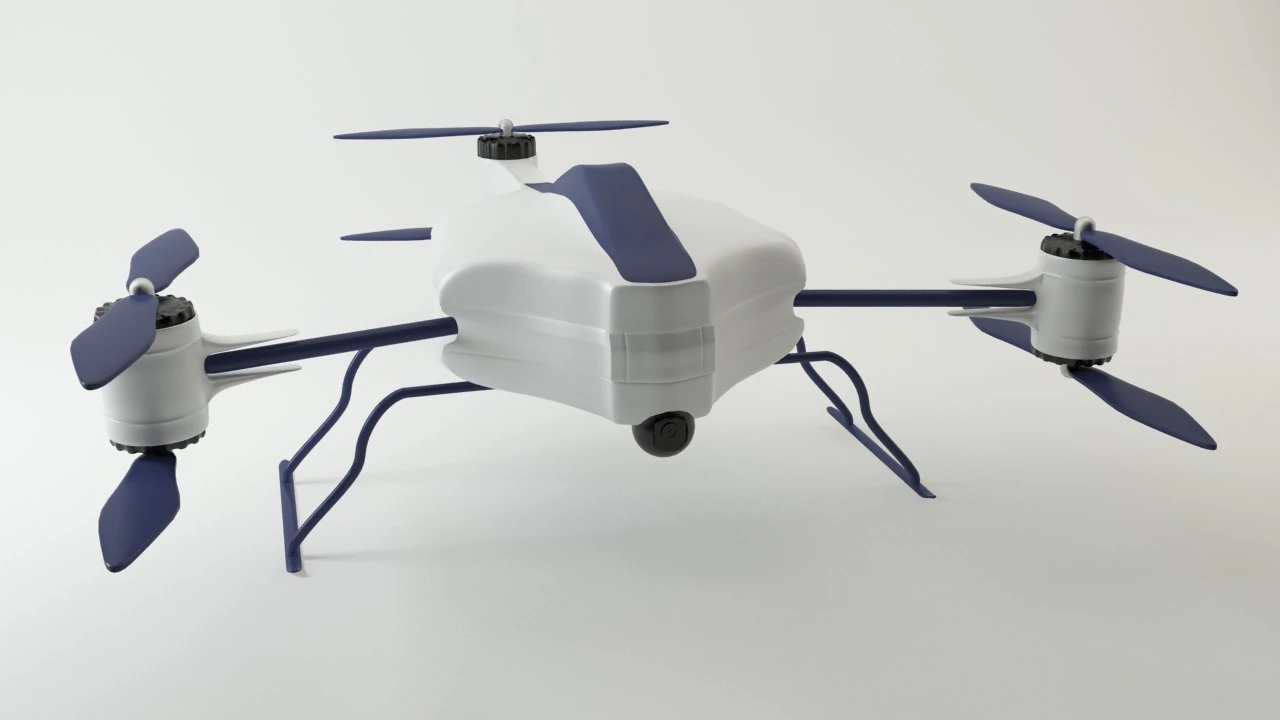drone ace 3D Model .c4d .max .obj .3ds .fbx .stl .blend 