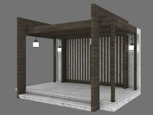 alcove 3D Model