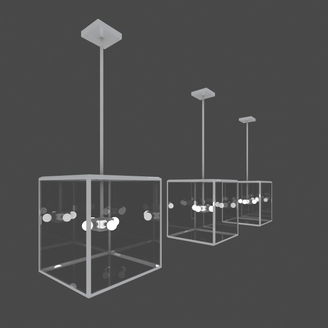 ceiling light 3D 模型 .c4d .max .obj .3ds .fbx .stl .blend 