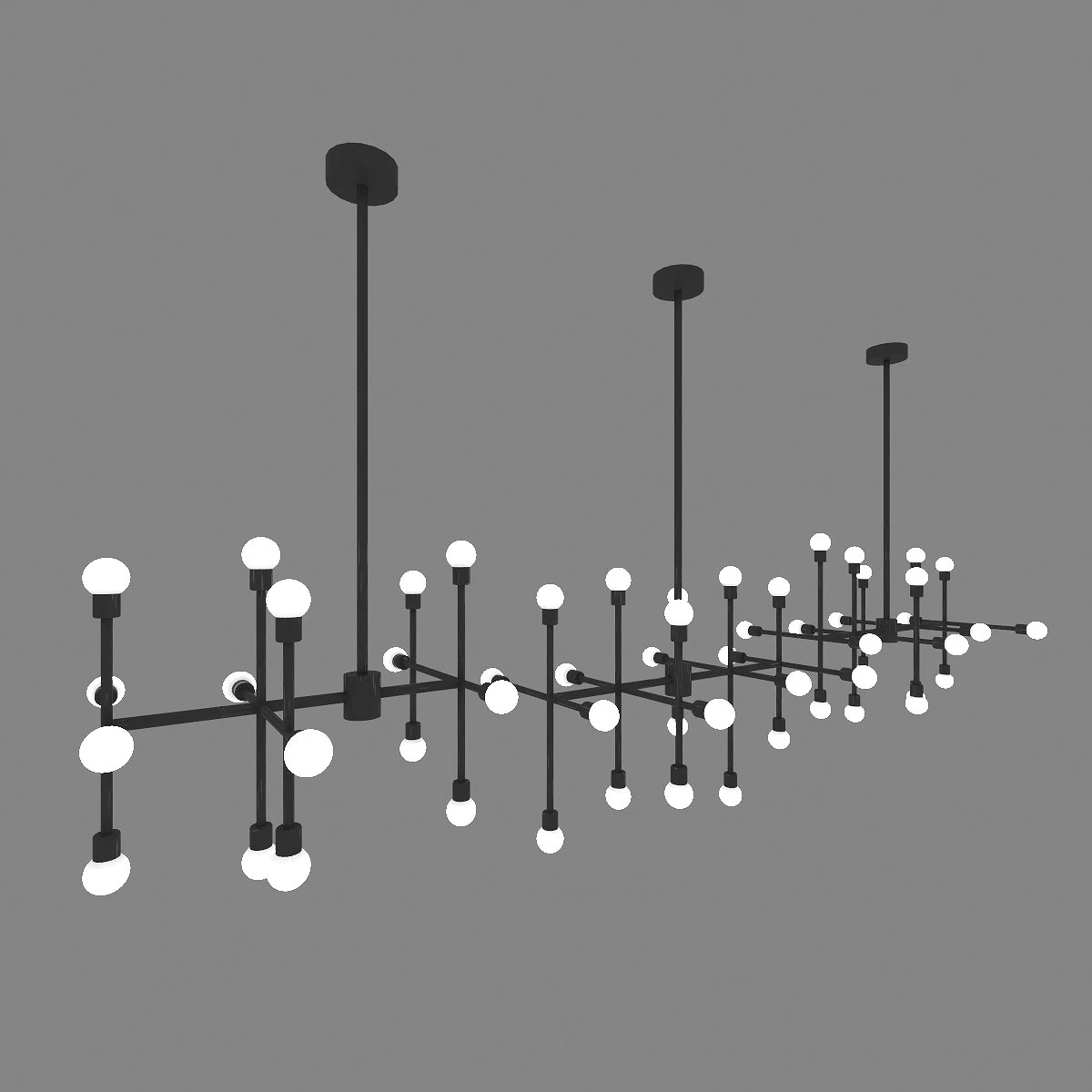 ceiling light 3D Model .c4d .max .obj .3ds .fbx .stl .blend