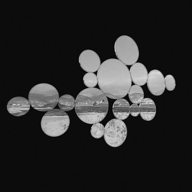 modern mirror 3Dモデル .c4d .max .obj .3ds .fbx .stl .blend 