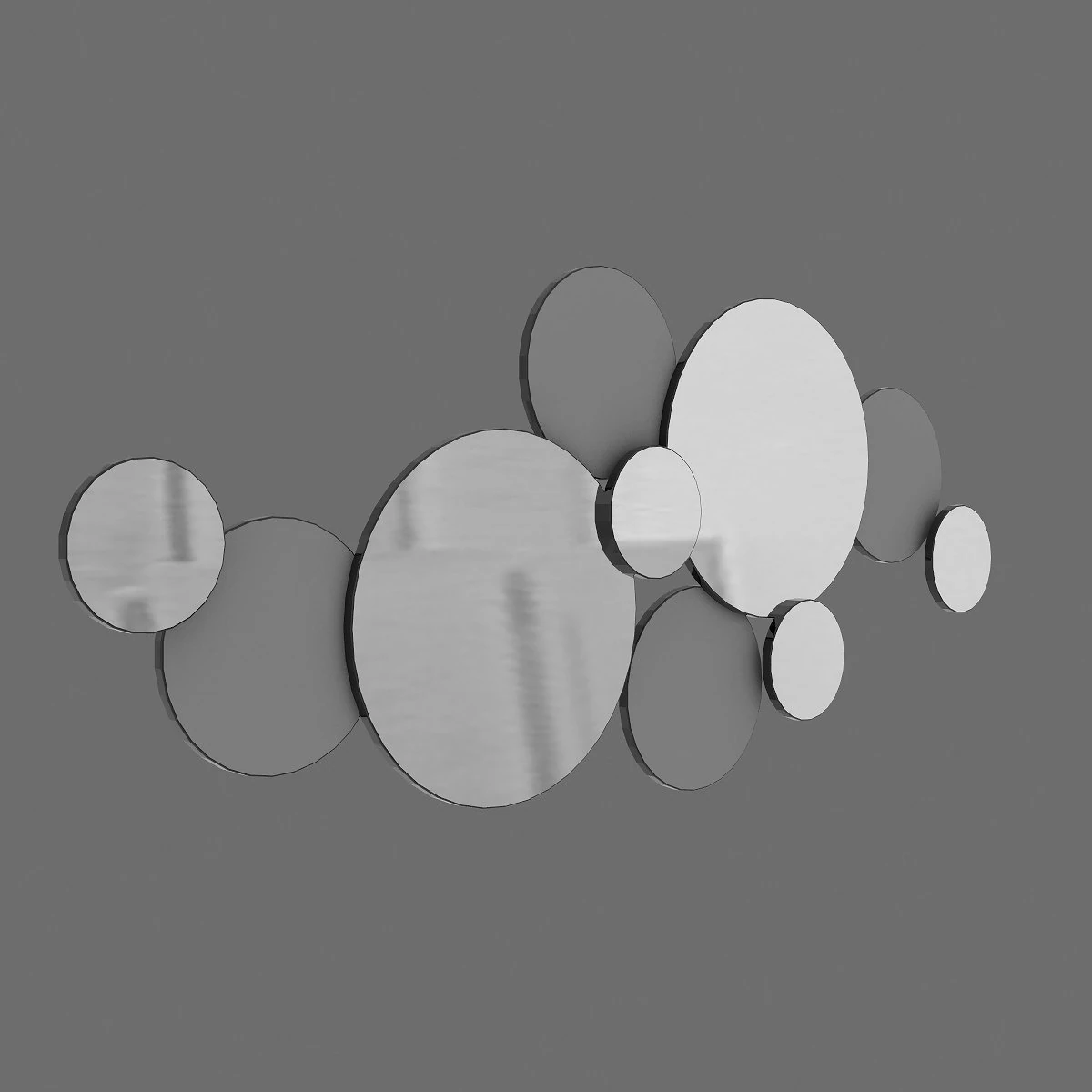 decorative mirror 3D Model .c4d .max .obj .3ds .fbx .stl .blend