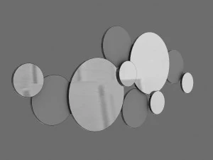 decoratieve spiegel 3D Model