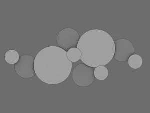 decorative mirror 3D Model