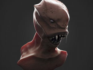monster head 3D Model