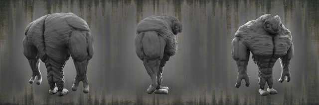 monster 3Dモデル .c4d .max .obj .3ds .fbx .stl .blend 