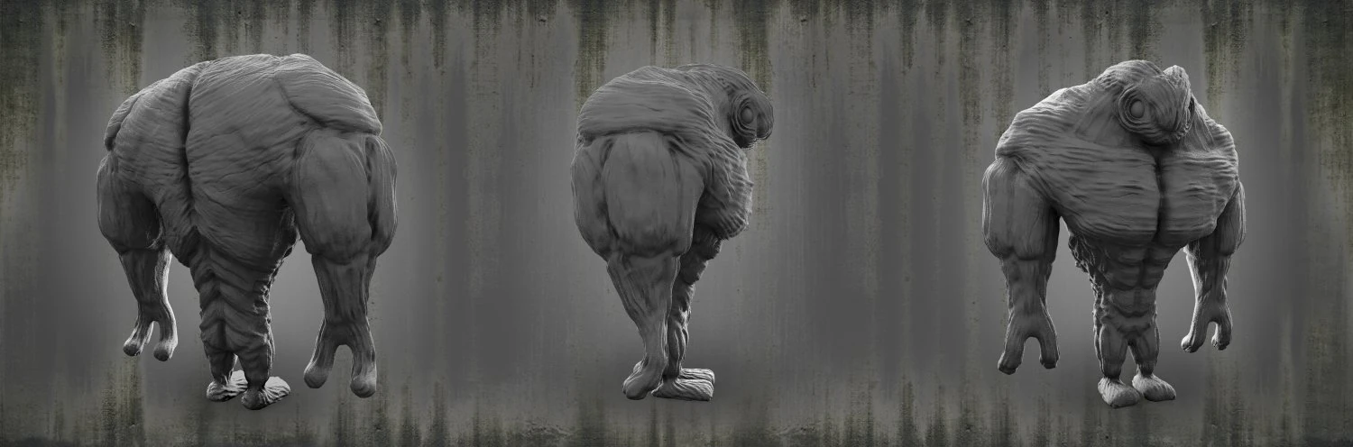monster 3D Model .c4d .max .obj .3ds .fbx .stl .blend