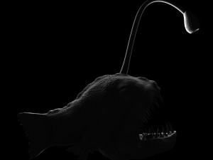 scary fish Modèle 3D