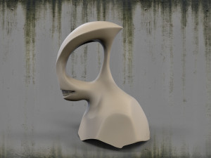 weird monster head 3Dモデル