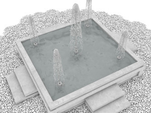 fountain 3D Модель