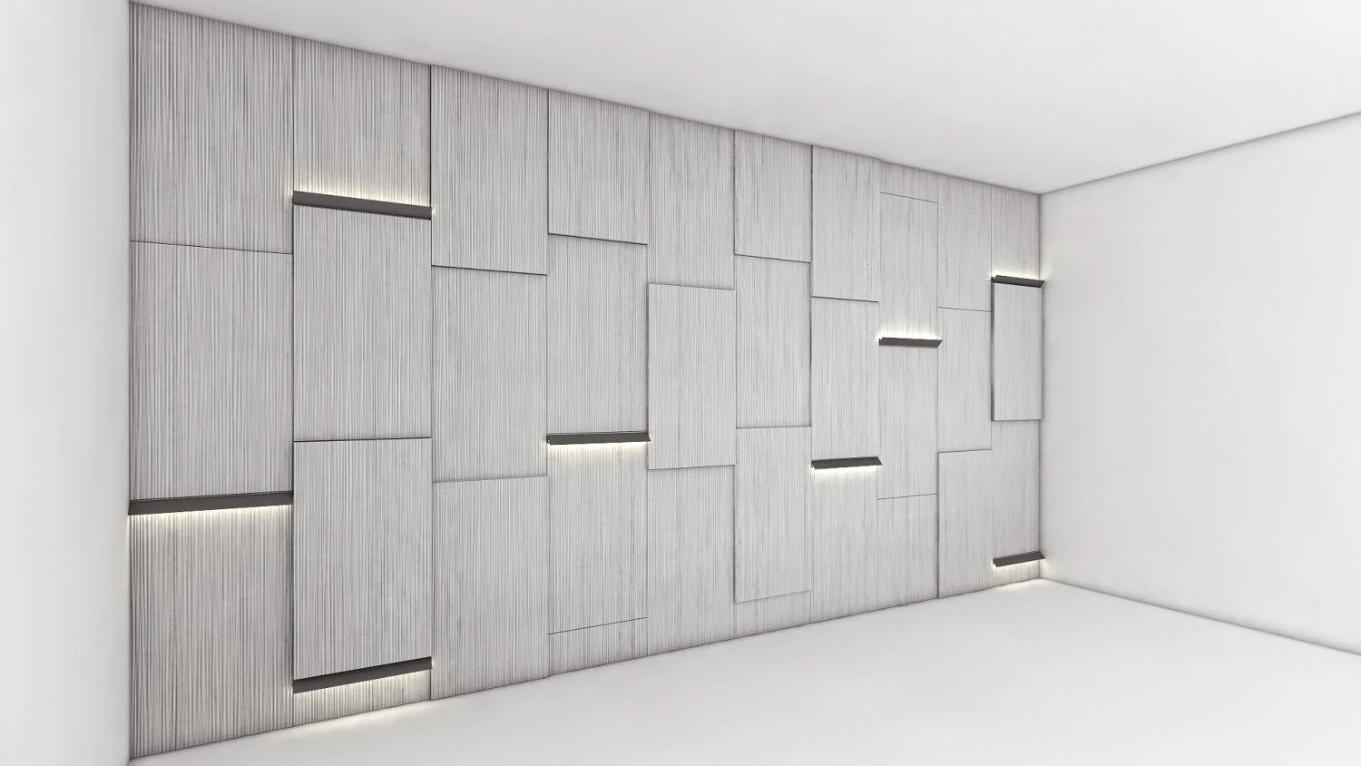 decorative light wall 3D Model .c4d .max .obj .3ds .fbx .stl .blend 