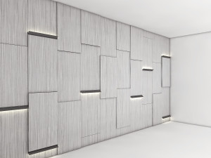 decorative light wall 3D Model