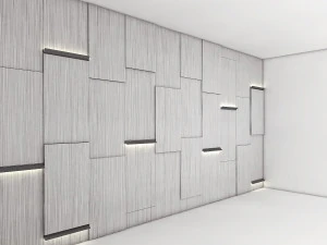 decorative light wall 3D Model