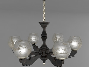 decorative classic ceiling light 3D Model