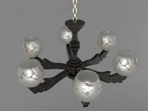 decorative classic ceiling light 3D Model