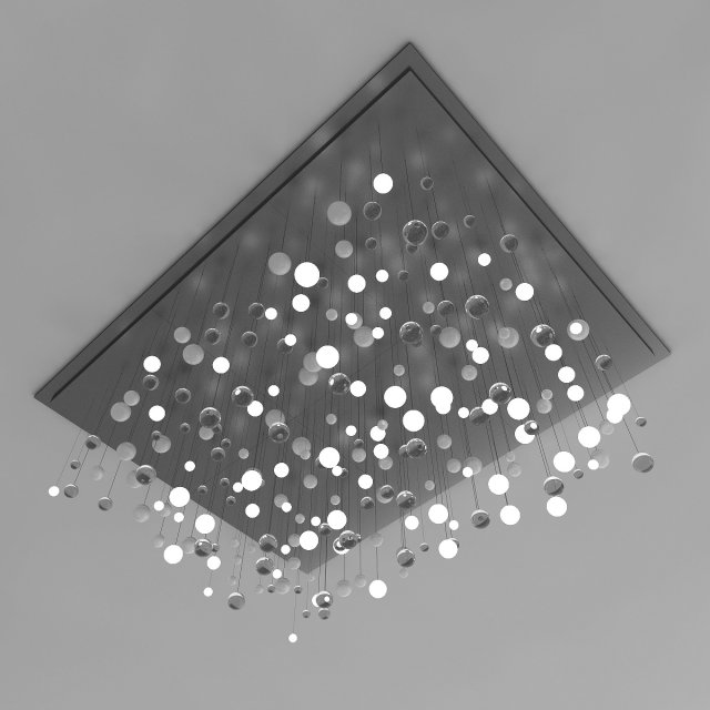 ceiling light 3D Model .c4d .max .obj .3ds .fbx .stl .blend 