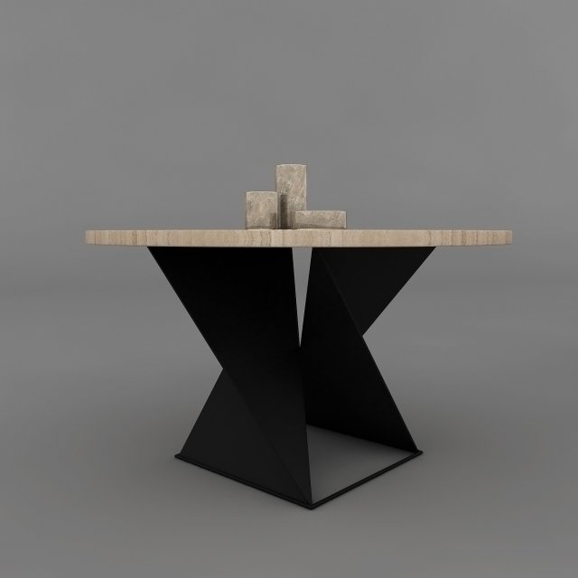table 3D Model .c4d .max .obj .3ds .fbx .stl .blend 