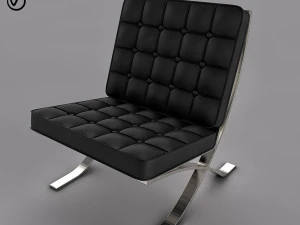 हाथ की कुर्सी 3D मॉडल