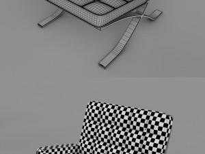 arm chair 3D 模型