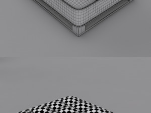 foot rest arm chair 3Dモデル