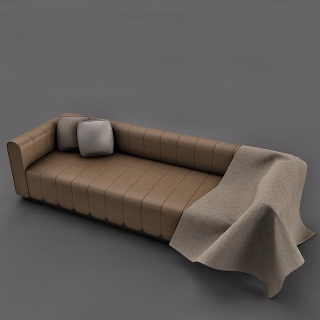sofa Modèle 3D .c4d .max .obj .3ds .fbx .stl .blend 