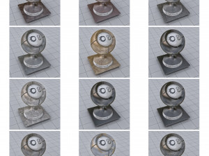 30 pbr stone materials part 1 CG Textures
