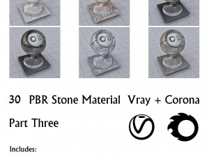 30 pbr stone materials part 3 CG Textures