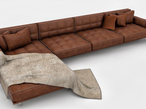 sofa seat 3D Model