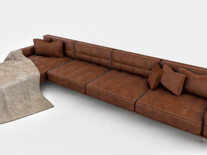 sofa seat 3D Model