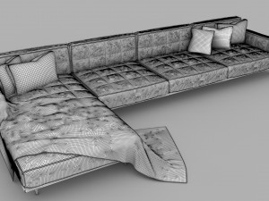 sofa seat Modelo 3D