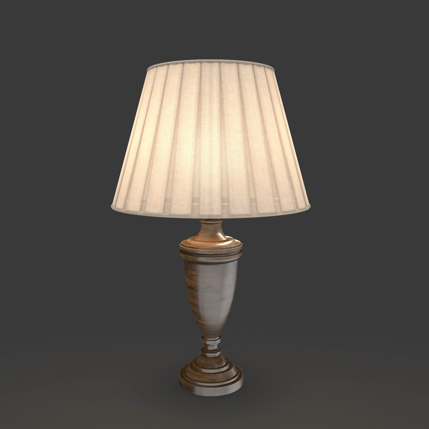 bedside lamp 3D Model .c4d .max .obj .3ds .fbx .stl .blend 