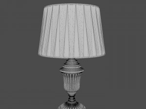 bedside lamp 3D 模型