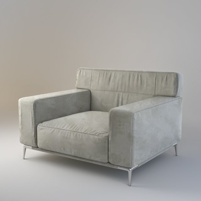 armchair Modèle 3D .c4d .max .obj .3ds .fbx .stl .blend 