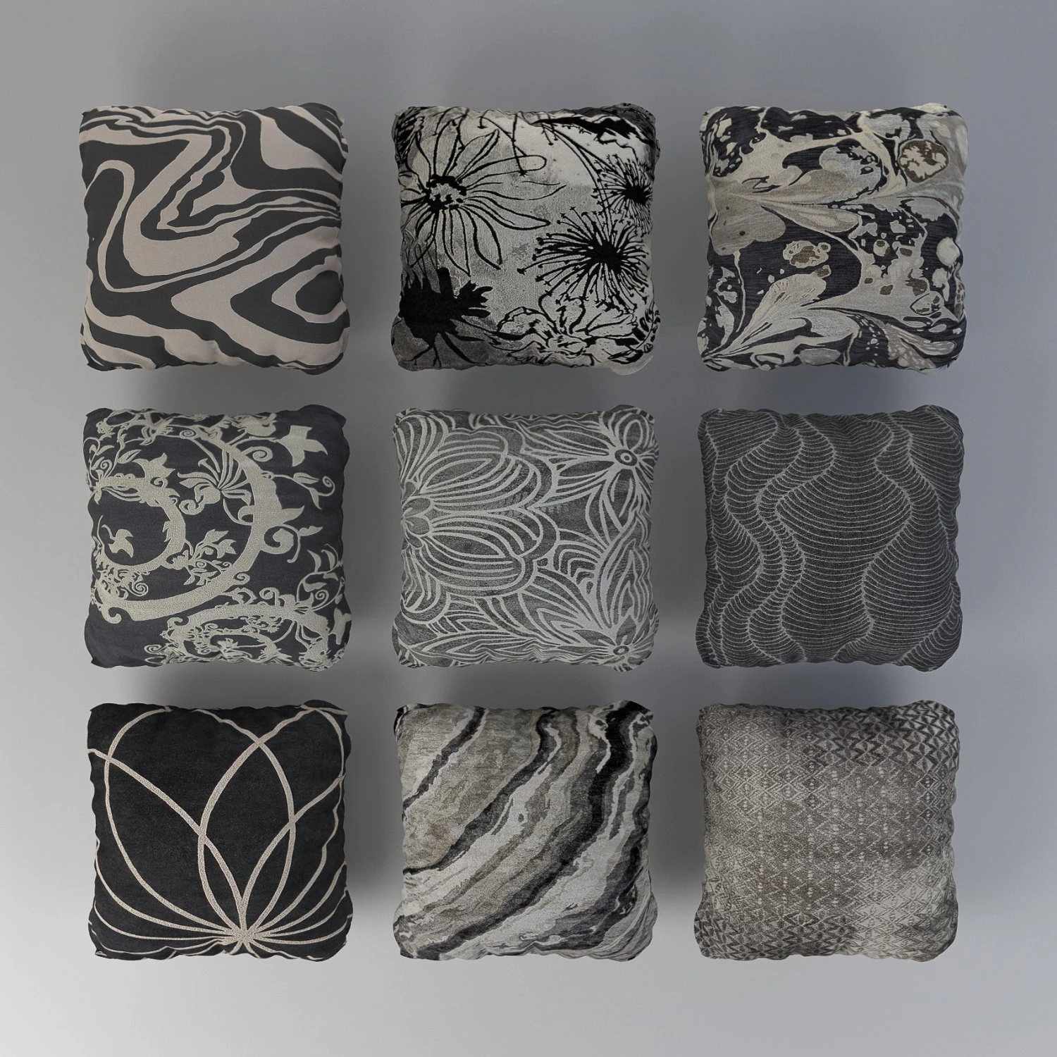 pillow pack 3D Model .c4d .max .obj .3ds .fbx .stl .blend 
