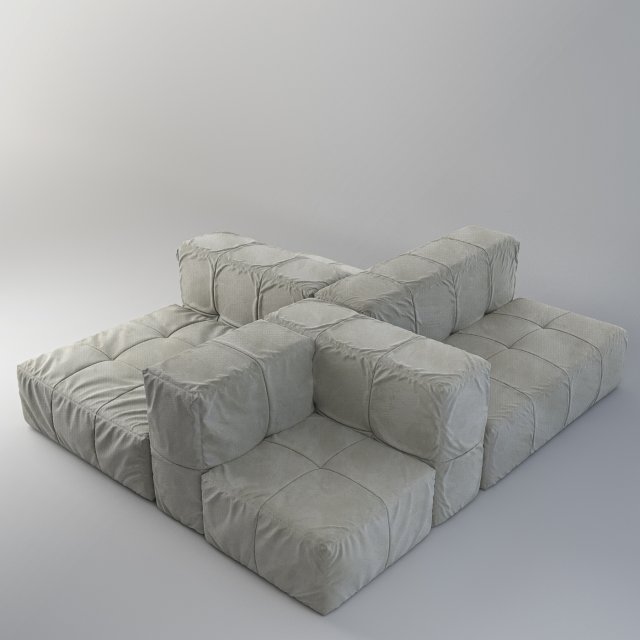 sofa 3Dモデル .c4d .max .obj .3ds .fbx .stl .blend 