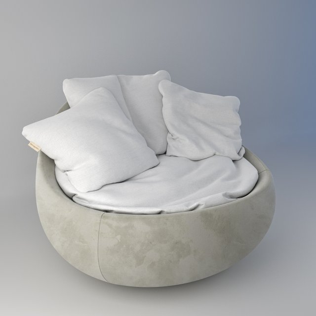 sofa 3D Model .c4d .max .obj .3ds .fbx .stl .blend 