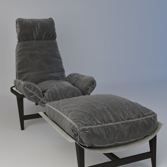armchair 3Dモデル .c4d .max .obj .3ds .fbx .stl .blend 