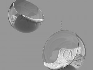 hanging bubble chair 3Dモデル