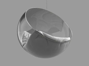 hanging bubble chair 3D Model