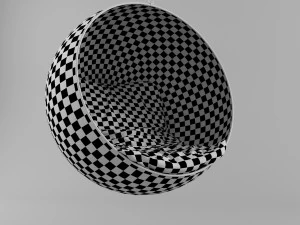 hanging bubble chair 3D Model
