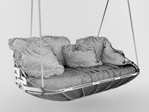 hanging chair 3D-Modell