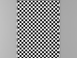 carpet pack 4 rectangular leather carpets 3D Model