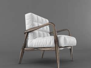 mid-century armchair 3Dモデル
